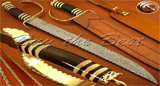 Custom Damascus Sword